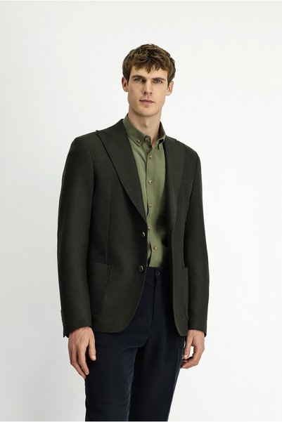 8 Drop Muscle Fit Long Athletic Cut Lycra Sports Jacket