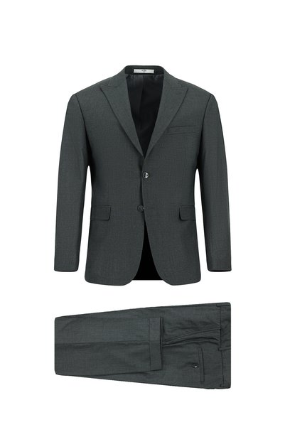 Regular Fit Pointed Collar Classic Suit