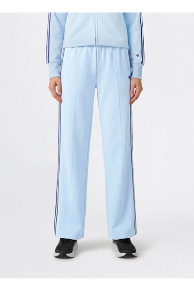 118597-Bs224 Wide Leg Pants Blue Women's Sweatpants