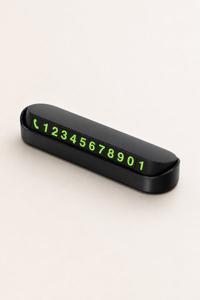 Phosphorescent Car Parking Number Dialer Dial-Up Numberer Phone Number