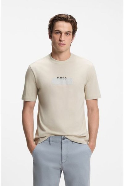 Bej Logolu Men's T-Shirt