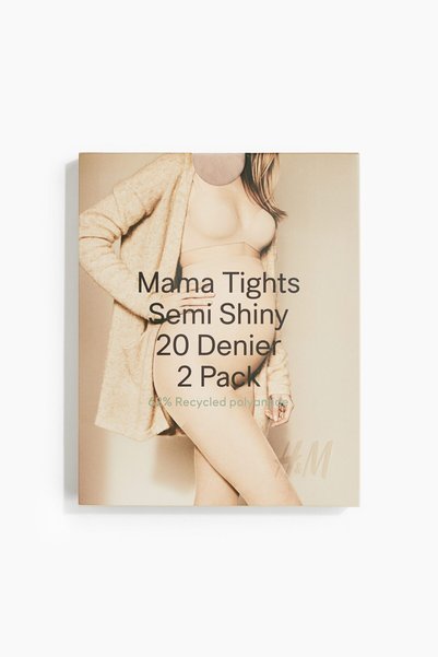 Mama 2-Pack Pantyhose 20 Den