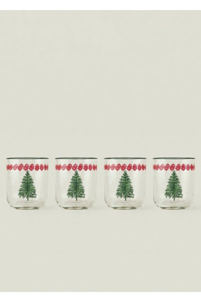 New Year New Year's Eve Set of 4 Glasses (350 Cc)