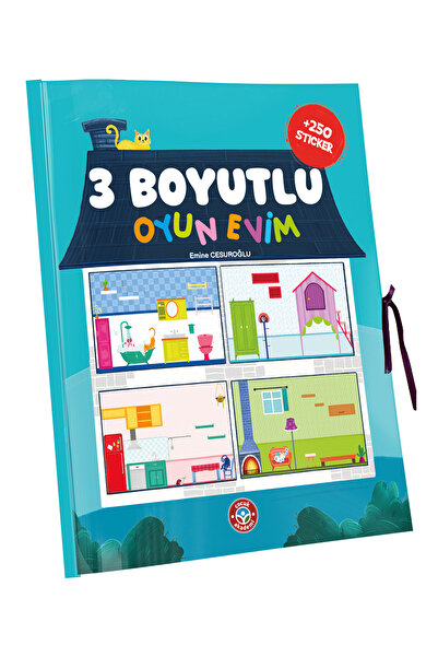 Моја куќа за играње со 3D налепници