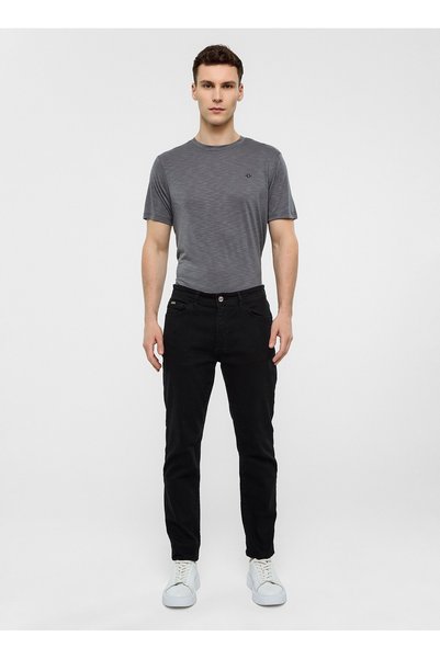 Black Denim Trousers