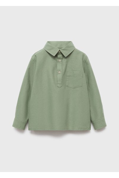 Shirt Collar Cotton Shirt