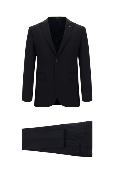 7 Drop Super Slim Fit Extra Narrow Cut Wool Suit