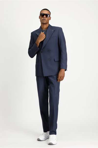 Oversize Extra Comfortable Fit Double Breasted Suit