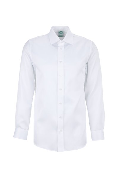 White Men's Slim Fit Shirt BBSS26MSH031