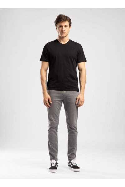 Gray Men's Slim Fit Denim Trousers 262 Lcm 121030 Jack Ferb Grey to Br