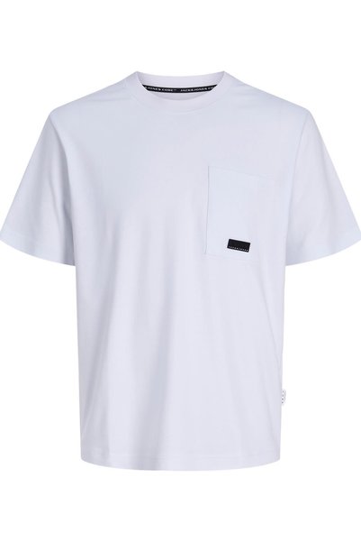 Jcofusion Pocketed Logo Detailed Crew Neck Men's T-Shirt