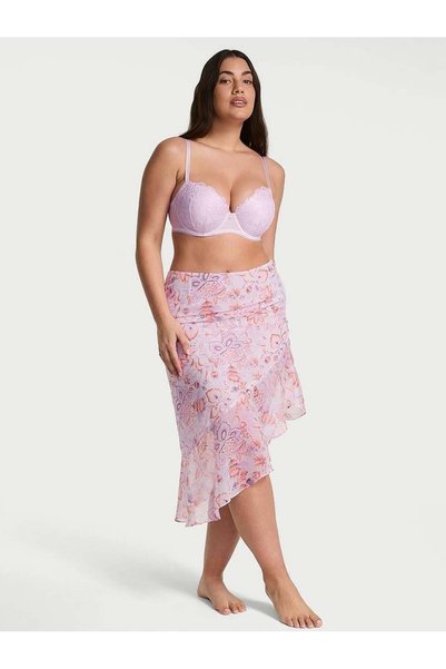 Vintage Blossom Chiffon Skirt