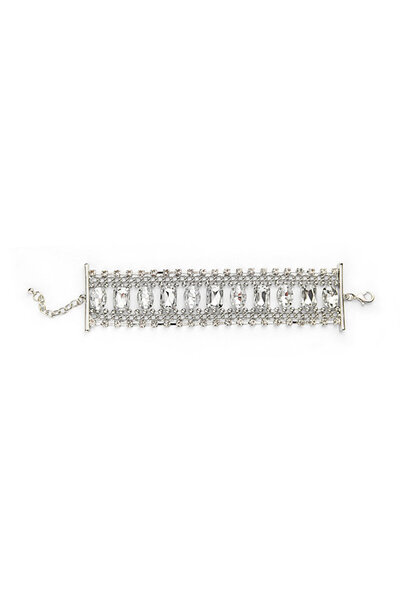 Crystal Stone Chain Bracelet