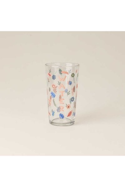 Kitchen Water Flower Water Glass - Orange - 310 ml