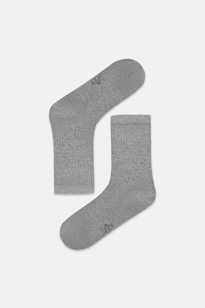 Glam Ribbed Socks