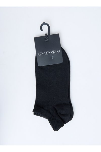 Black Men's Booties Socks Ymr004