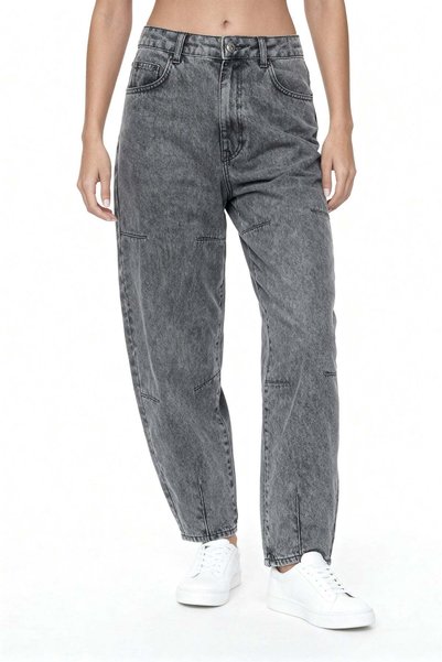High Waist Loose Fit Jean Pants