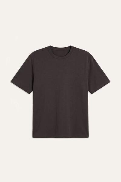 Anti-Wrinkle Cotton Breathable Oversize T-Shirt X3926Az25Au