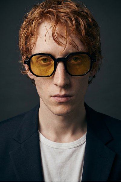 Eltar Black Yellow Men's Sunglasses