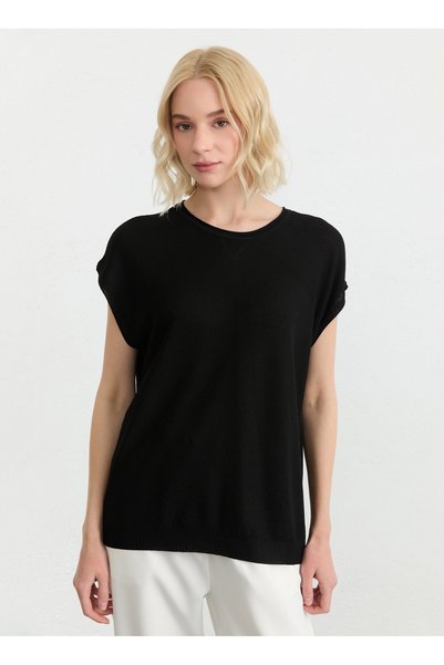 Black Women's Blouse 26Ysl8349