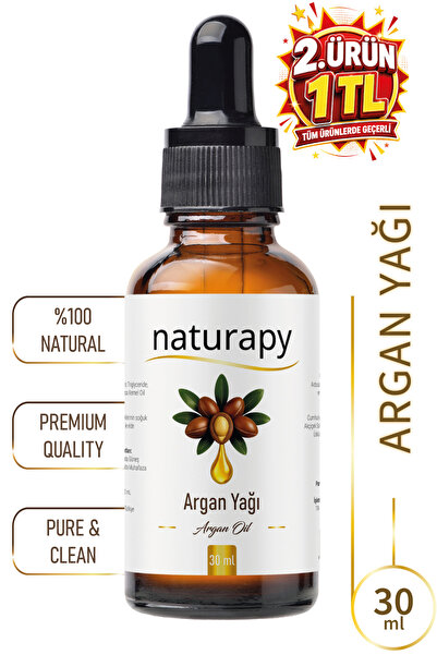 Арганово масло (Argan Oil), ладно цедено фиксно масло, 30 ml стаклено шише со капалка