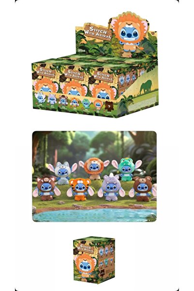 Stitch фигури на диви животни во слепа кутија