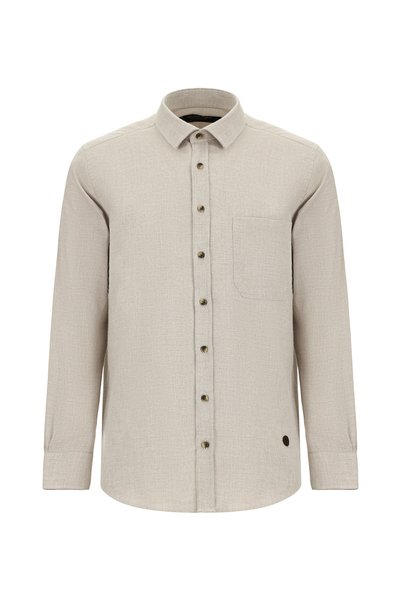 Long Sleeve Regular Fit Sports Cotton Shirt