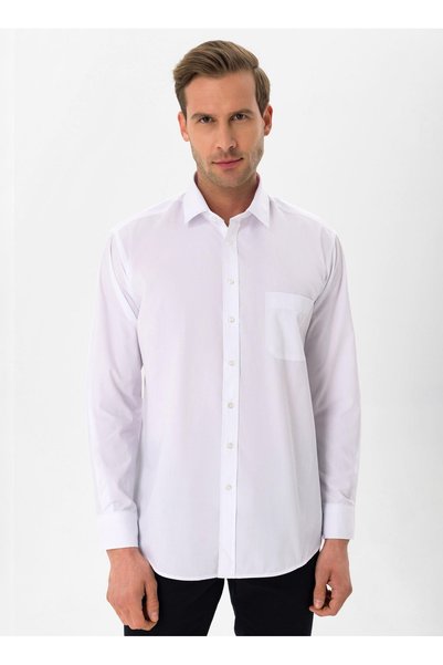 White Men's Shirt Sgm1001400003