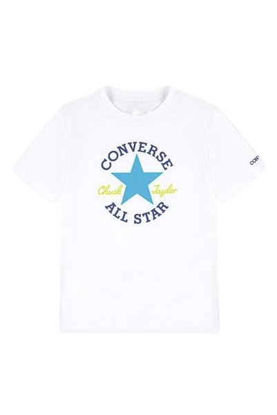White Boy's Printed T-Shirt 9Cd483-W9A-Cnvb Dissected Chuck Pat