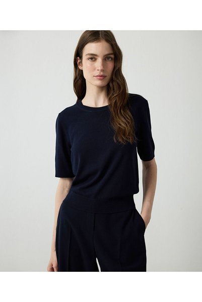 Crew Neck Basic Knitwear