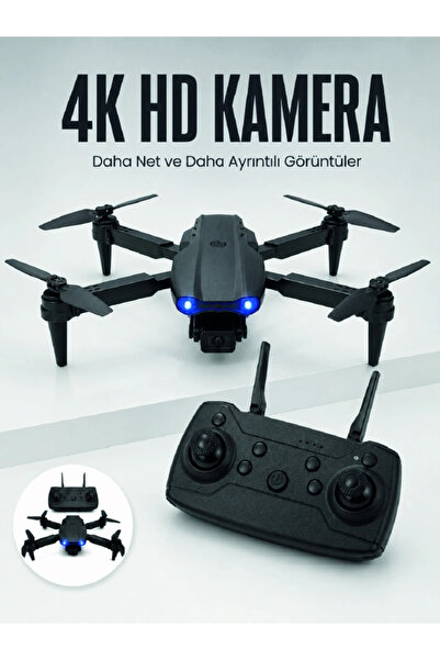 E99 Pro 4K HD камера, склоплив дрон, контролиран преку апликација, мини дрон со далечински управувач