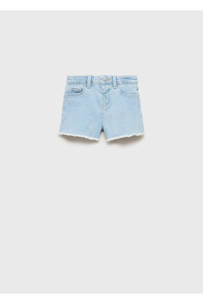 Denim Shorts with Seamless Legs