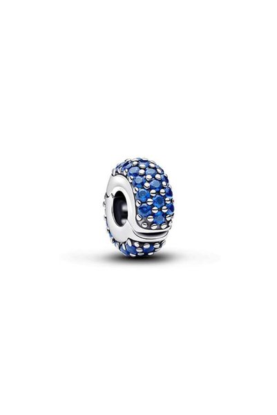 Royal Blue Stone Clip Charm