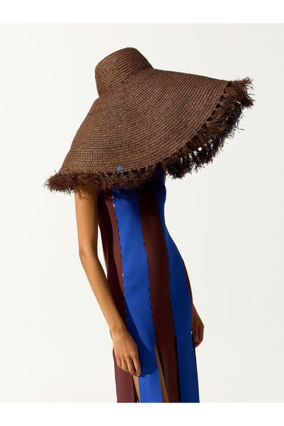 Women's Straw Tassel Hat