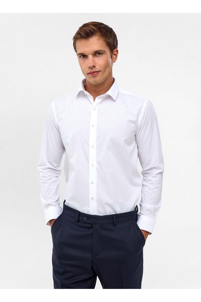 White Men's Shirt Gm1007100686