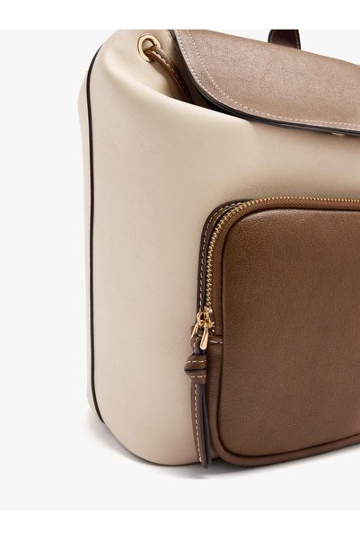 Women's Covered Color Block Backpack