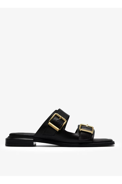 Slippers, 37, Black