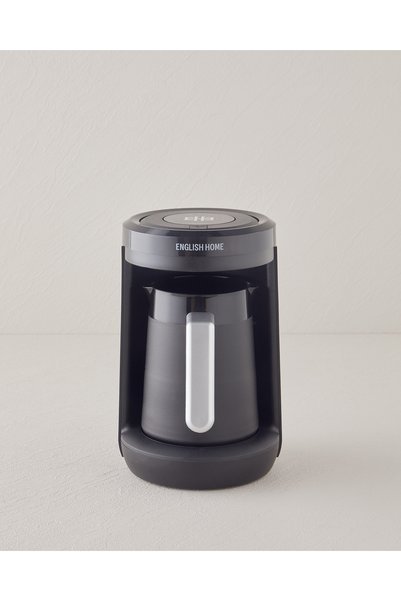 Tkm 6002 Double Portafilter Turkish Coffee Machine Black-Chrome