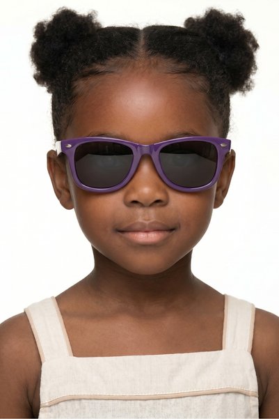 Fimi Dark Purple Black Girls' Sunglasses