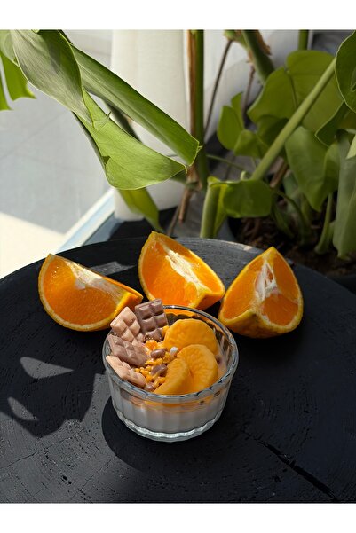 Мирис на чоколадо Orange Chocolate 100% соја свеќа 120CC