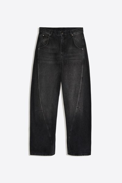 Low Waist Barrel Fit Jeans