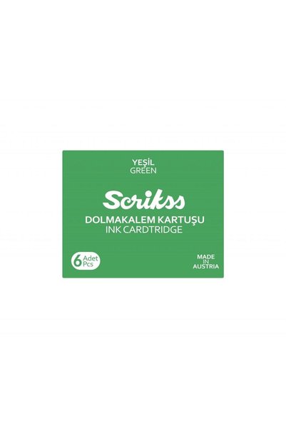 Dolma Pen Cartridge 6-Pack Green