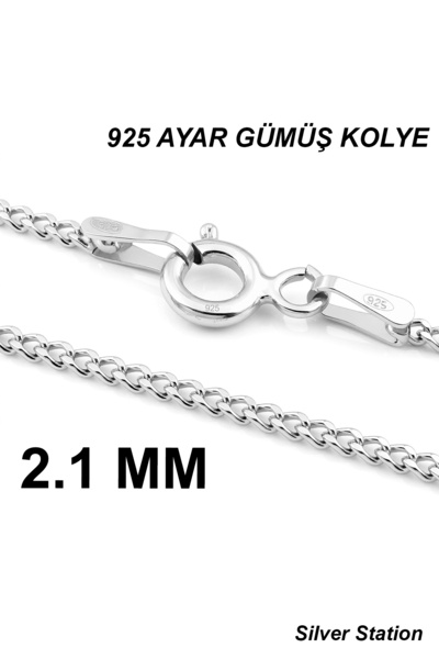 Ѓердан од сребро 925 - гурмет синџир ѓердан 40-45-50-55-60-75 cm