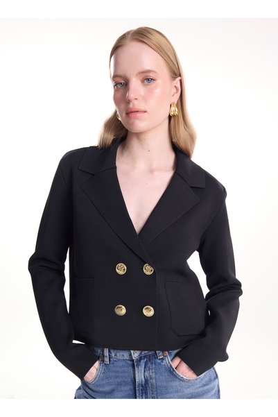 Black Women's Jacket TBWRKW1039