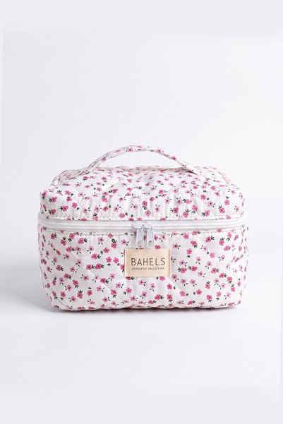 Crispy Flower Travel Makeup Bag