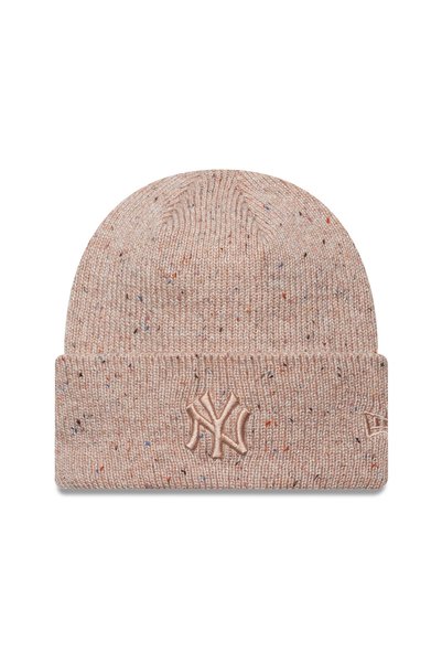 60691293 Wmns Glitter Beanie Neyyan Pink Dot Patterned Women's Hat
