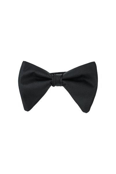 Plain Satin Bow Tie