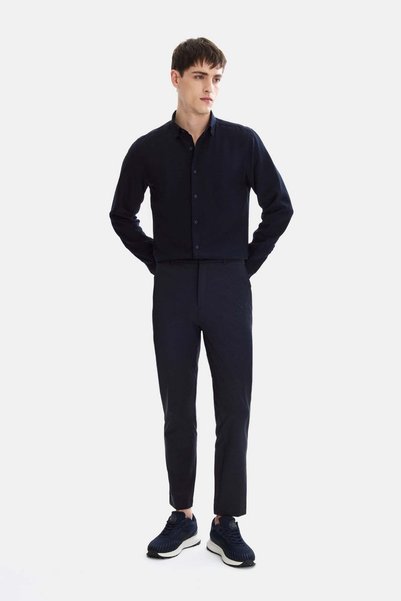 Navy Blue Men's Trousers Bpn3405500000