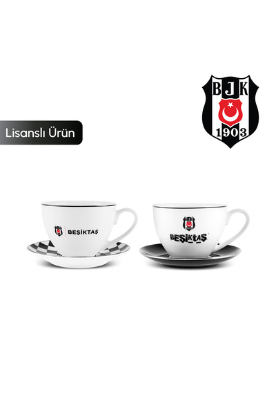 x Beşiktaş лиценциран сет за чај за 2 лица 220 ml