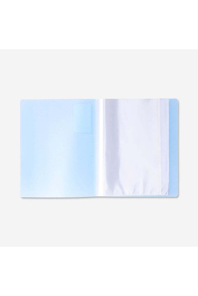 Blue A4 Transparent File